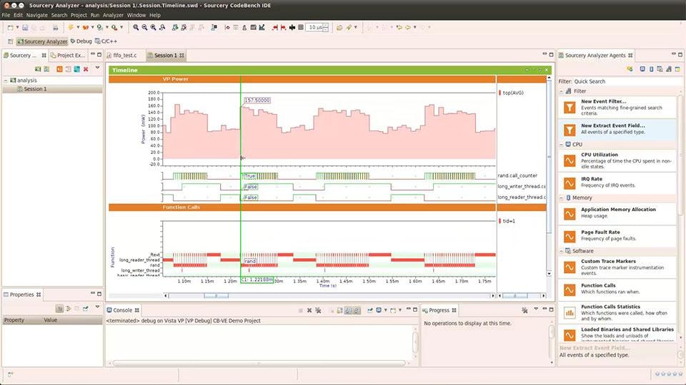 A demonstration of Sourcery CodeBench Virtual Edition