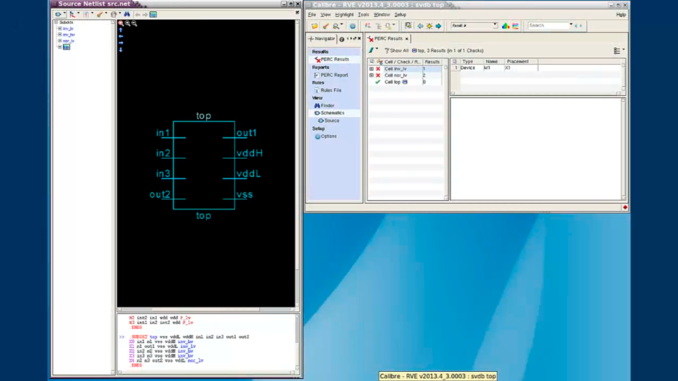 Checking for electrical overstress using Calibre PERC