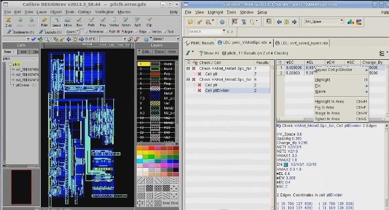 Running Voltage Aware DRC Checks using Calibre PERC