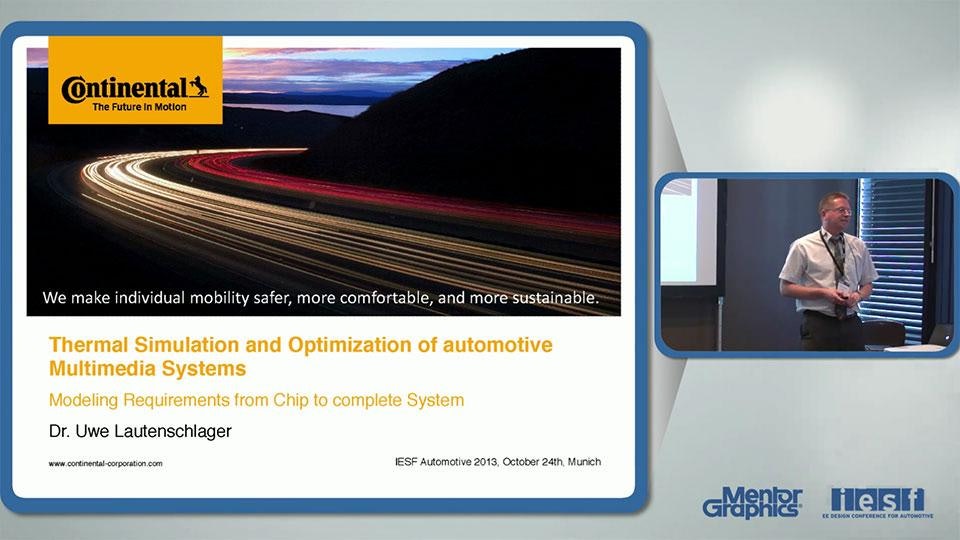 Thermal Simulation and Optimization of automotive Multimedia Systems – Modeling Requirements from Chip to complete System