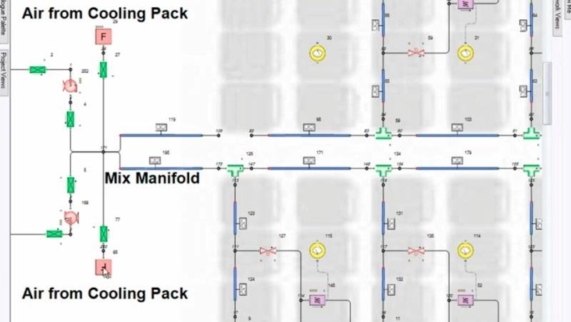 Building an ECS System Model in Flowmaster Aerospace