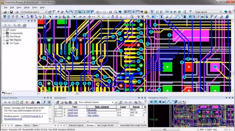 Intuitive constraint verification in PADS