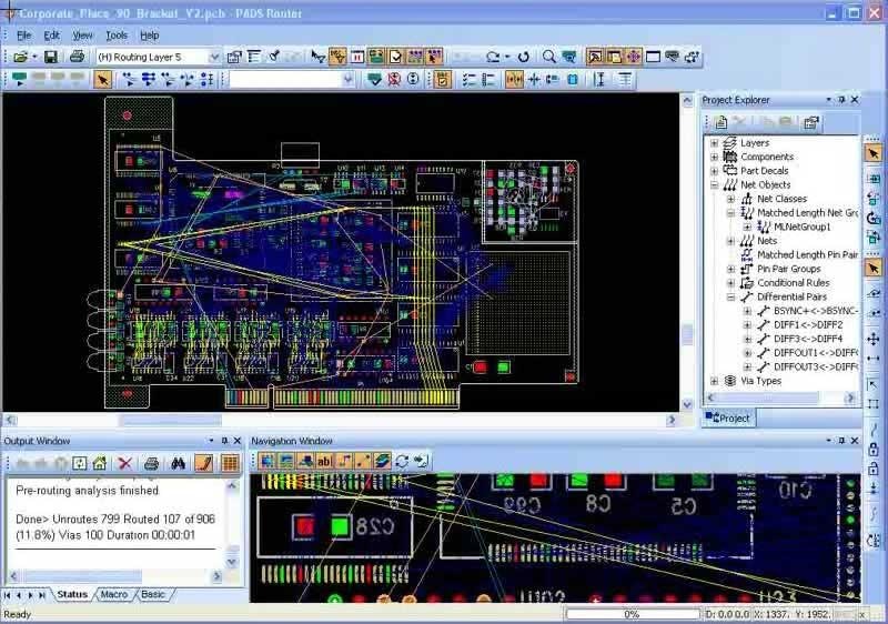 PADS High Speed Routing