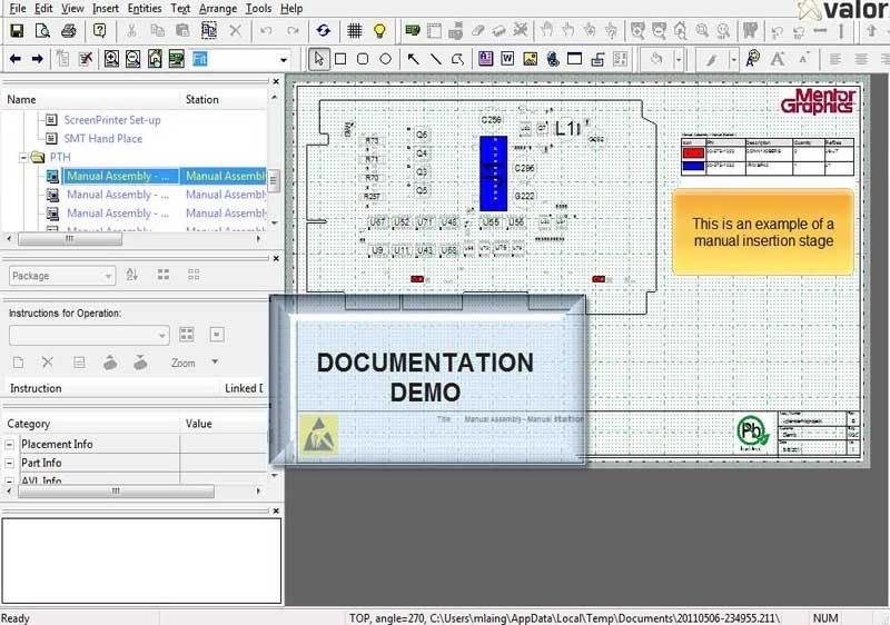 Shop Floor Documentation Demo