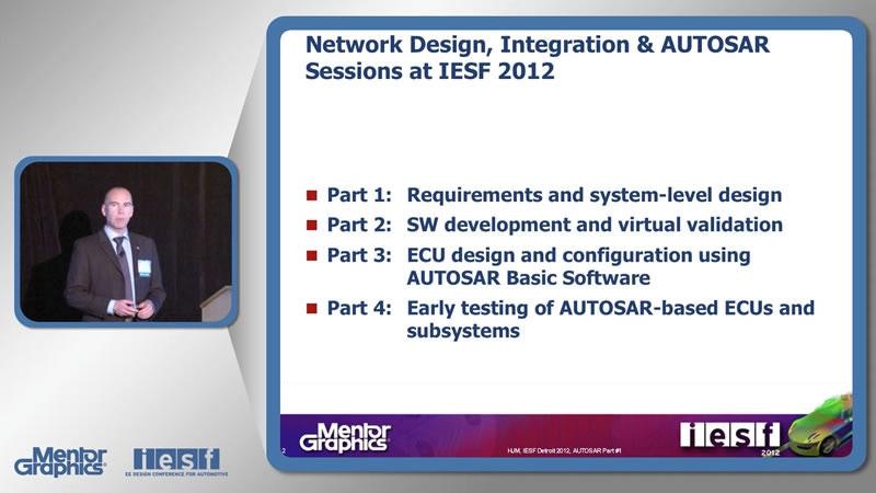 AUTOSAR Development (Part 1): Requirements and System-level Design