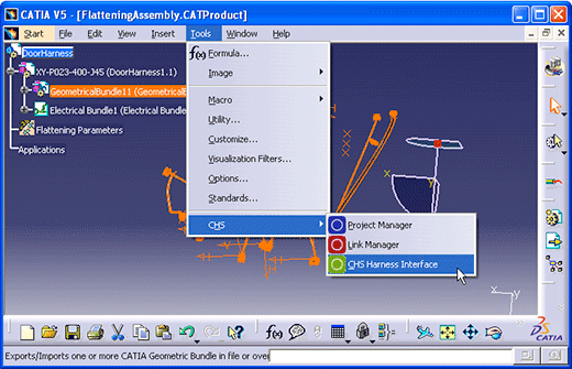 MCAD & PDM Integration - Mentor Graphics wire harness automation 