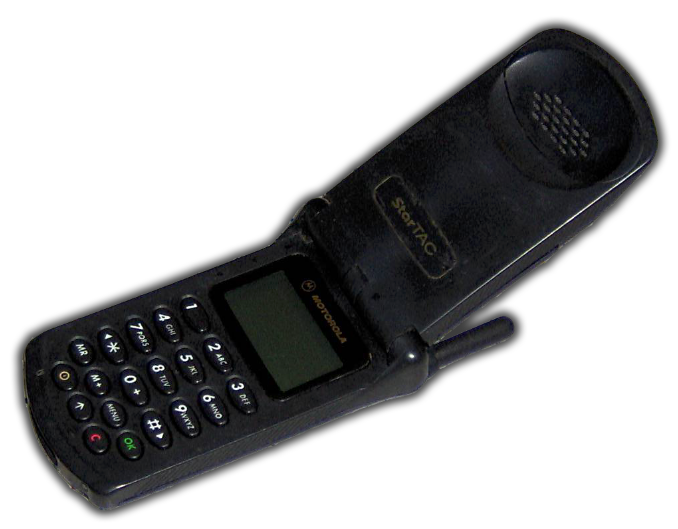 20th Anniversary Moto Flipphone Mentor Graphics