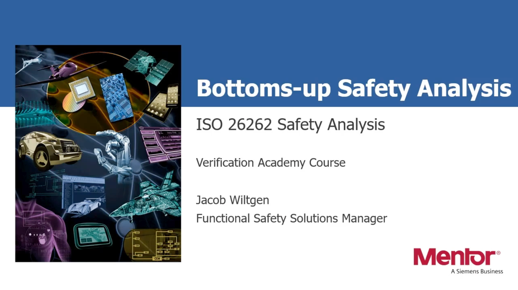 Functional Safety ISO 26262 BottomsUp Safety Analysis Siemens EDA