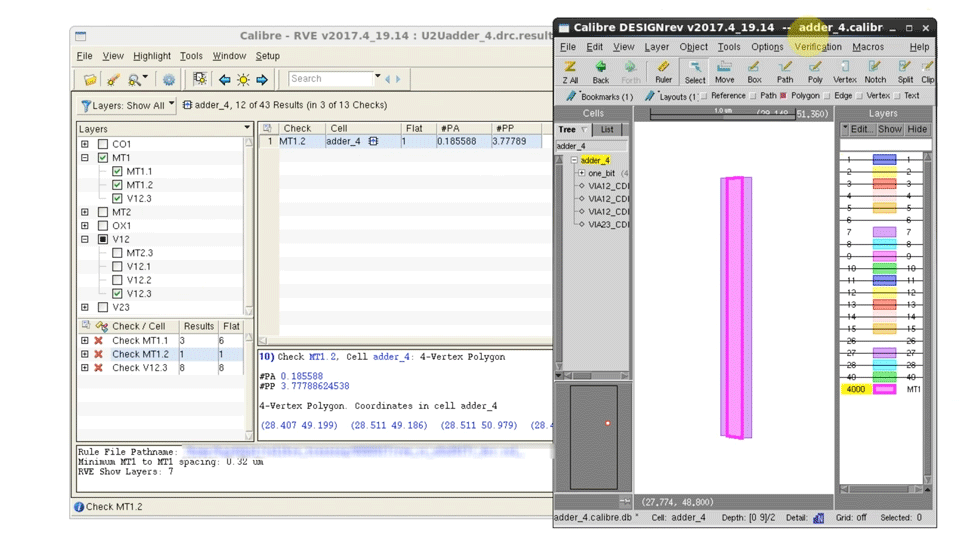 Calibre Pattern Matching Overview – MOFAF