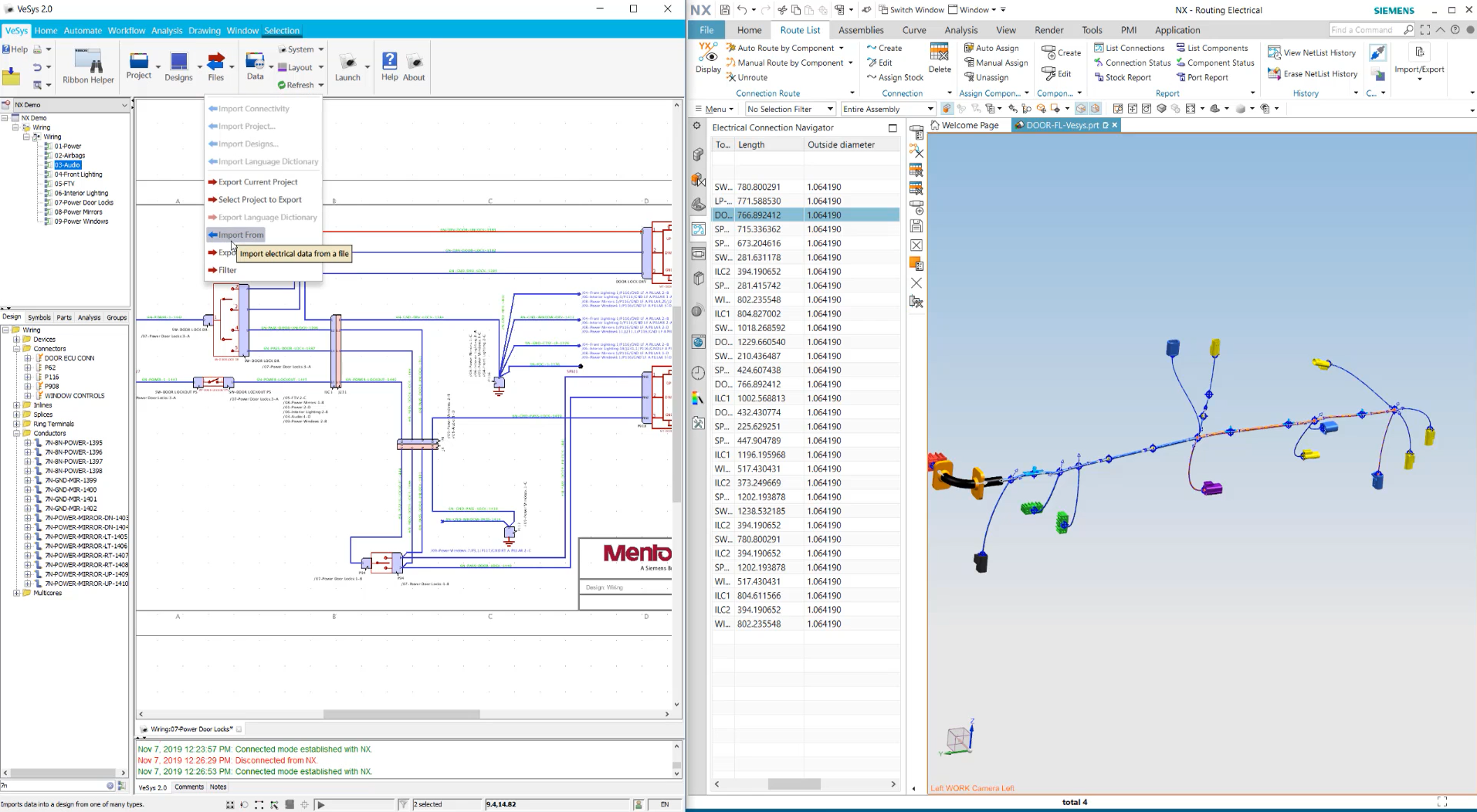 Twelve ways VeSys makes wiring and harness design faster and better