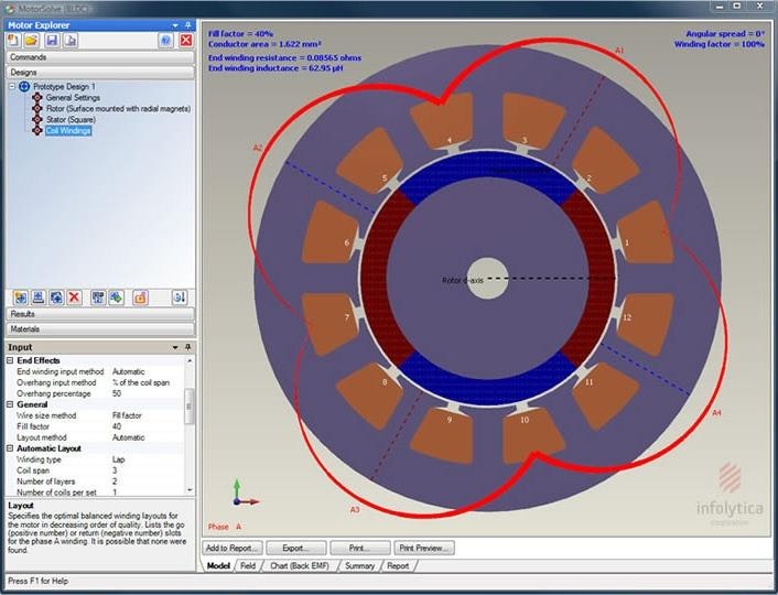 features motorsolve bldc module mentor graphics bldc generator design