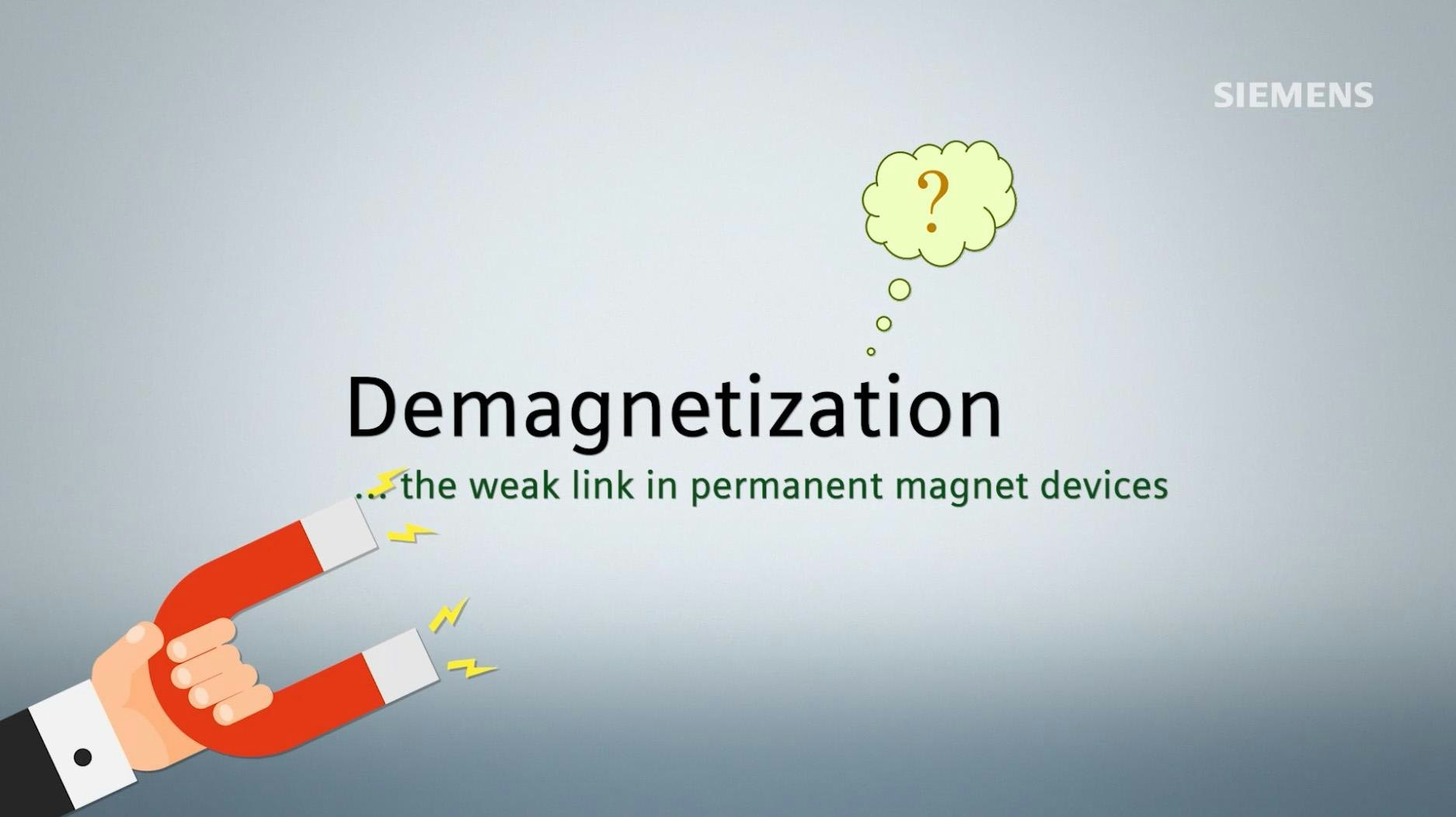 demagnetization of permanent magnets
