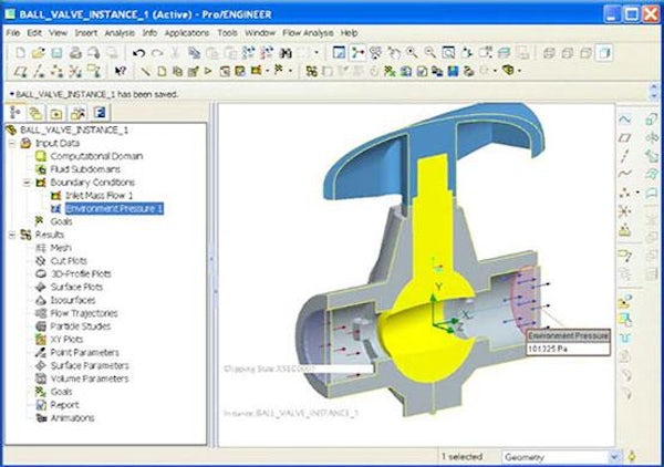 FloEFD Demonstration: Ball Valve Simulation - Mentor Graphics