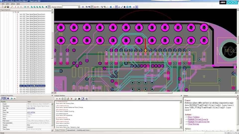 PADS Design Rule Constraints (DRC) option overview Mentor Graphics