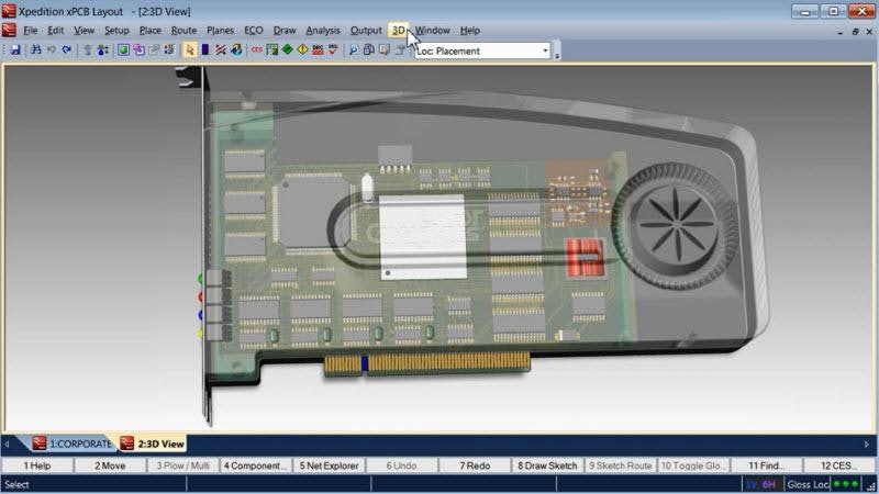 Xpedition 3D Layout - Siemens EDA