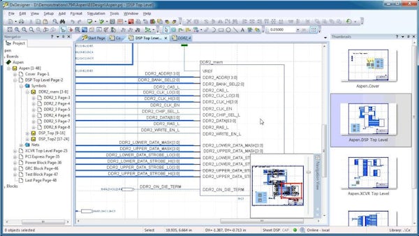 Schematic Design Navigation - Mentor Graphics