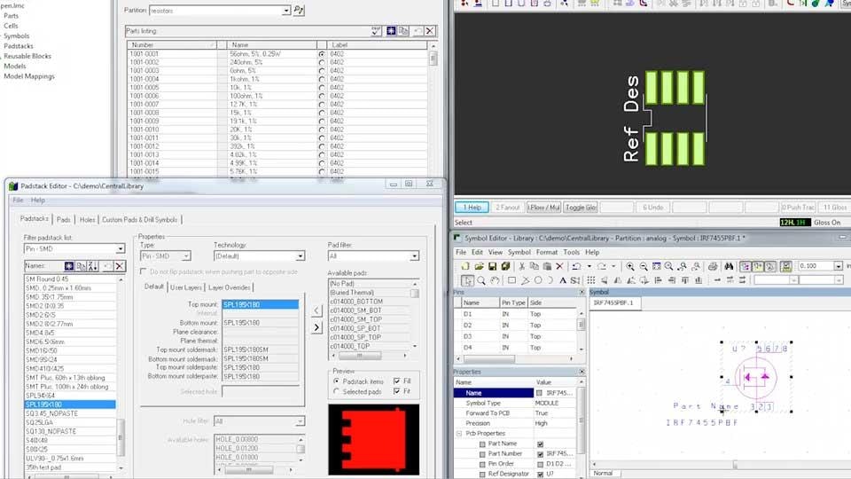 Xpedition Library Management Tools - Mentor Graphics