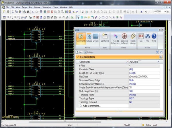 Constraint Driven PCB  Layout Eliminates Design Iterations 