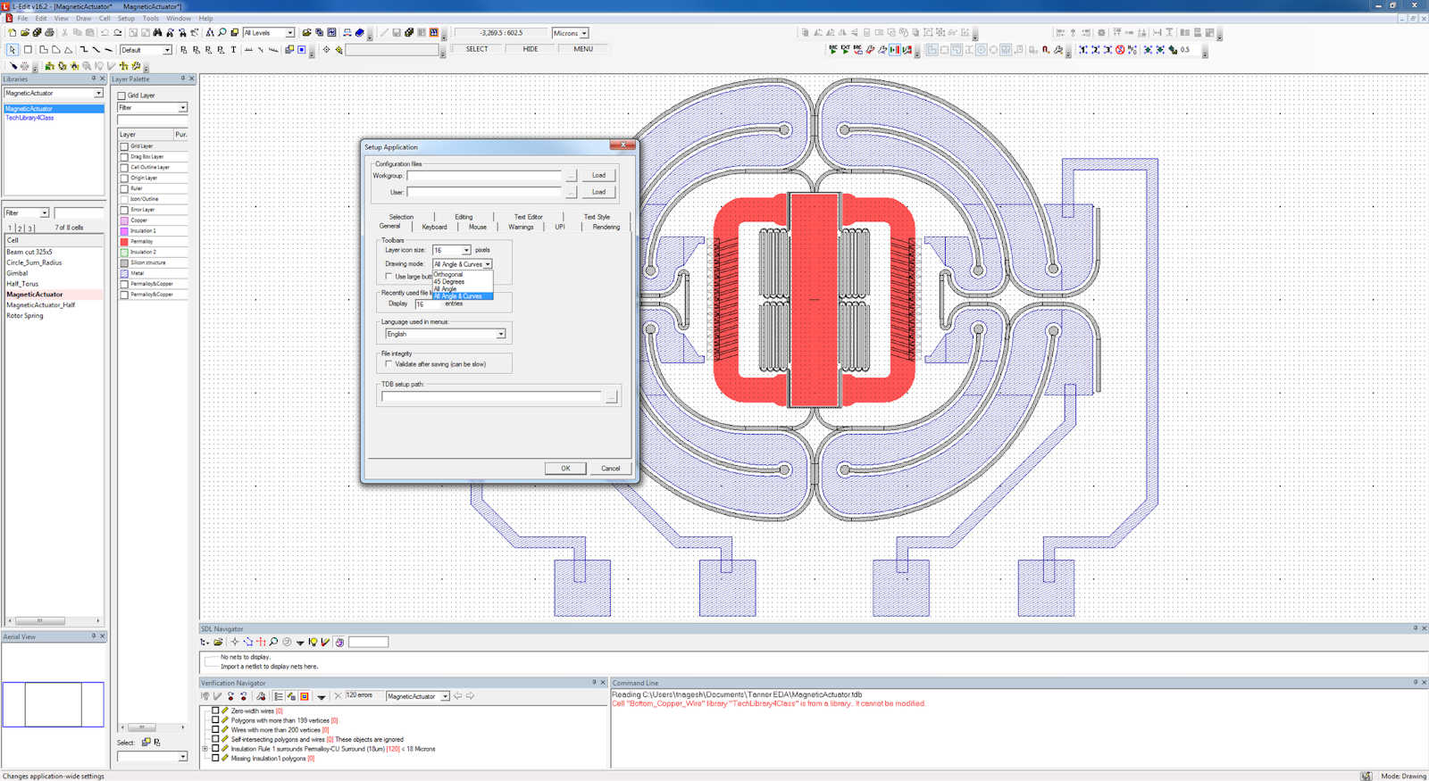 Tanner MEMS Design Flow Mentor Graphics